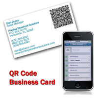 Business Card with QR Code